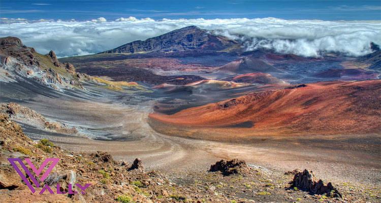 پارك ملي هالاكالا (Haleakala National Park) يكي از جاهاي ديدني آمريكا  