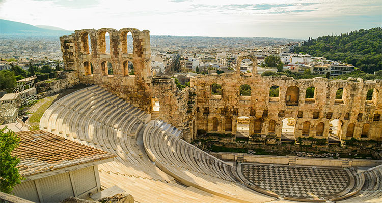 آمفی تئاتر اودئون هردوس آتیکوس Odeon of Herodes Atticus