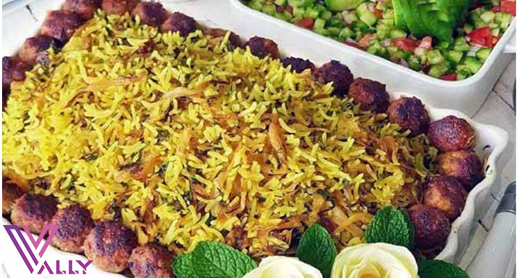 طرز تهیه ی کلم پلو شیرازی