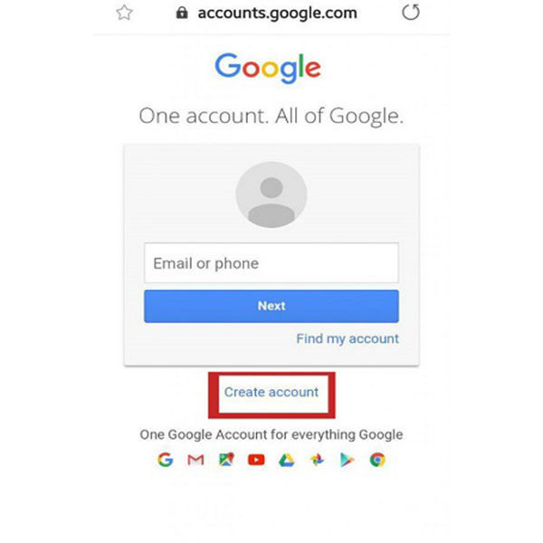 چگونه ایمیل بسازیم در گوگل