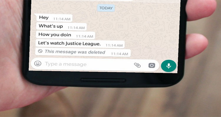 چگونه پیام حذف شده واتساپ را بخوانیم